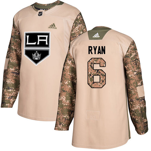 Los Angeles Kings #6 Joakim Ryan Camo Authentic 2017 Veterans Day Stitched Jersey Men's cheap jerseys for sale - CheapJerseys.Shop