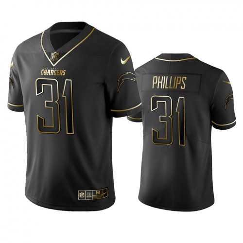 Los Angeles Chargers #31 Adrian Phillips Men's Stitched Vapor Untouchable Limited Black Golden Jersey Men's cheap jerseys for sale - CheapJerseys.Shop