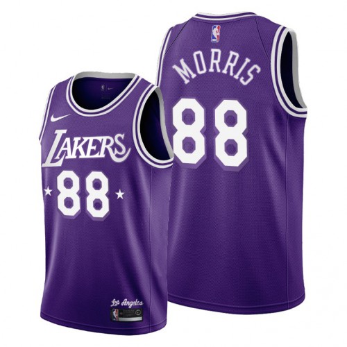 Los Angeles Los Angeles Lakers #88 Markieff Morris Womens 2021-22 City Edition Purple Jersey Womens cheap jerseys for sale - CheapJerseys.Shop