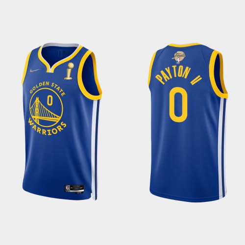 Golden State Golden State Warriors #0 Gary Payton II Mens Blue 2021-22 Finals Champions Swingman Jersey Mens cheap jerseys for sale - CheapJerseys.Shop