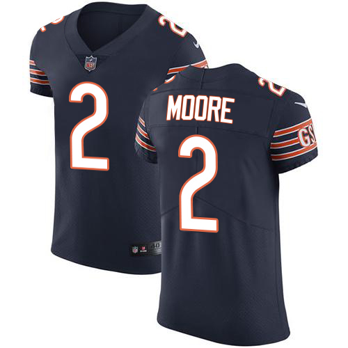 Bears #2 D.J. Moore Navy Blue Team Color Men's Stitched Vapor Untouchable Elite Jersey cheap jerseys for sale - CheapJerseys.Shop