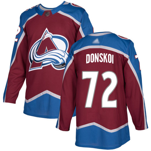 Colorado Avalanche #72 Joonas Donskoi Burgundy Home Authentic Stitched Youth Jersey Youth cheap jerseys for sale - CheapJerseys.Shop