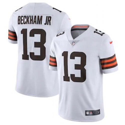Cleveland Cleveland Browns #13 Odell Beckham Jr. Men's White 2020 Vapor Limited Jersey Men's cheap jerseys for sale - CheapJerseys.Shop