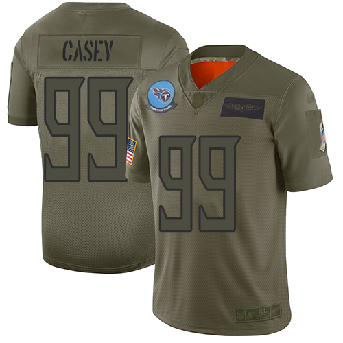 Tennessee Titans #99 Jurrell Casey Camo Youth Stitched Limited 2019 Salute to Service Jersey Youth cheap jerseys for sale - CheapJerseys.Shop
