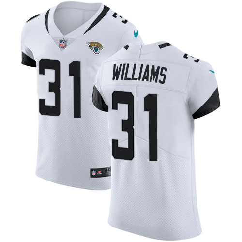 Jaguars #31 Darious Williams White Men's Stitched Vapor Untouchable Elite Jersey cheap jerseys for sale - CheapJerseys.Shop