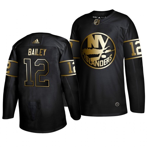 New York Islanders #12 Josh Bailey Men's 2019 Black Golden Edition Authentic Stitched Jersey Men's cheap jerseys for sale - CheapJerseys.Shop