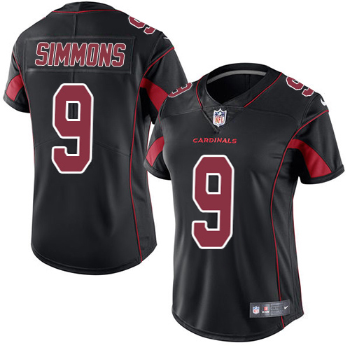 Cardinals #9 Isaiah Simmons Black Women's Stitched Limited Rush Jersey cheap jerseys for sale - CheapJerseys.Shop