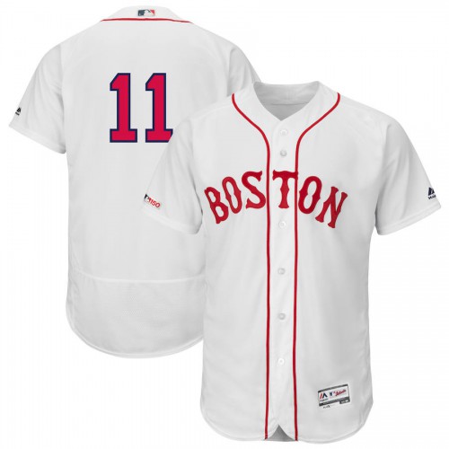 Boston Boston Red Sox #11 Rafael Devers Majestic Alternate Authentic Collection Flex Base Player Jersey White Men's cheap jerseys for sale - CheapJerseys.Shop