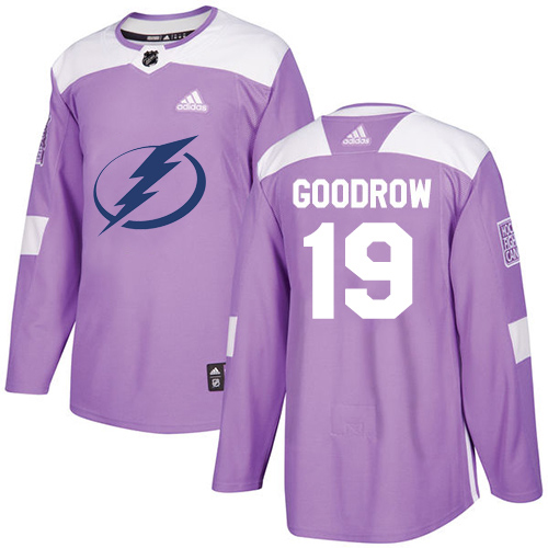 Tampa Bay Lightning #19 Barclay Goodrow Purple Authentic Fights Cancer Youth Stitched Jersey Youth cheap jerseys for sale - CheapJerseys.Shop