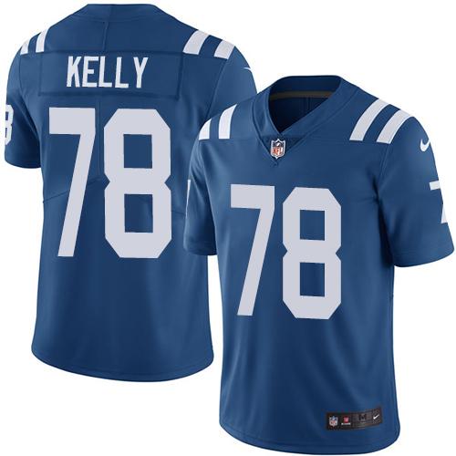 Indianapolis Colts #78 Ryan Kelly Royal Blue Team Color Youth Stitched Vapor Untouchable Limited Jersey Youth cheap jerseys for sale - CheapJerseys.Shop