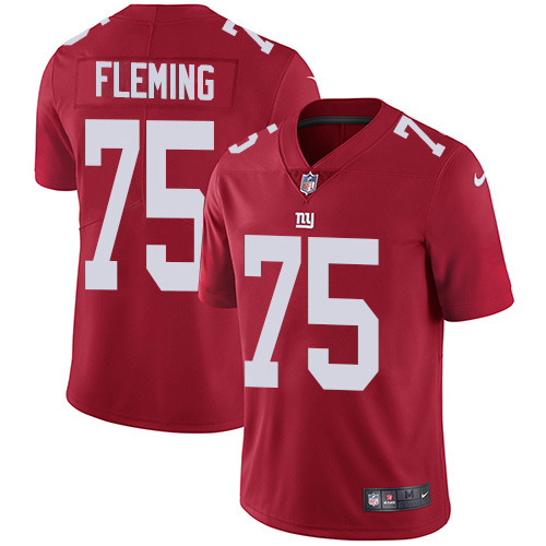 New York Giants #75 Cameron Fleming Red Alternate Men's Stitched Vapor Untouchable Limited Jersey Men's cheap jerseys for sale - CheapJerseys.Shop