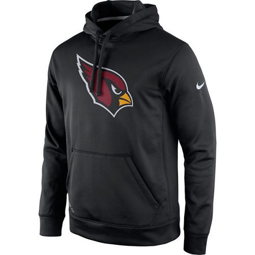 Men's Arizona Cardinals Black Practice Performance Pullover Hoodie cheap jerseys for sale - CheapJerseys.Shop