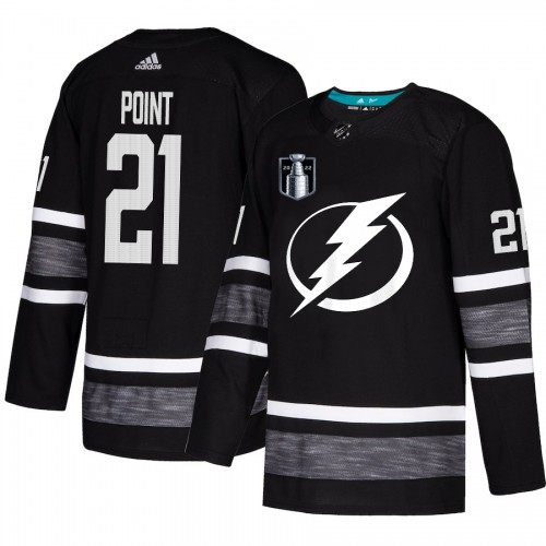 Tampa Bay Lightning #21 Brayden Point Black Authentic 2022 Stanley Cup Final Patch All-Star Stitched Jersey Men's cheap jerseys for sale - CheapJerseys.Shop