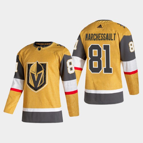 Vegas Golden Vegas Golden Knights #81 Jonathan Marchessault Men's 2020-21 Authentic Player Alternate Stitched Jersey Gold Men's cheap jerseys for sale - CheapJerseys.Shop