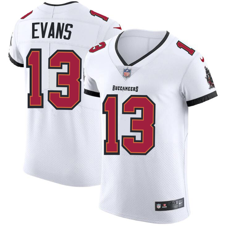 Tampa Bay Buccaneers #13 Mike Evans Men's White Vapor Elite Jersey cheap jerseys for sale - CheapJerseys.Shop