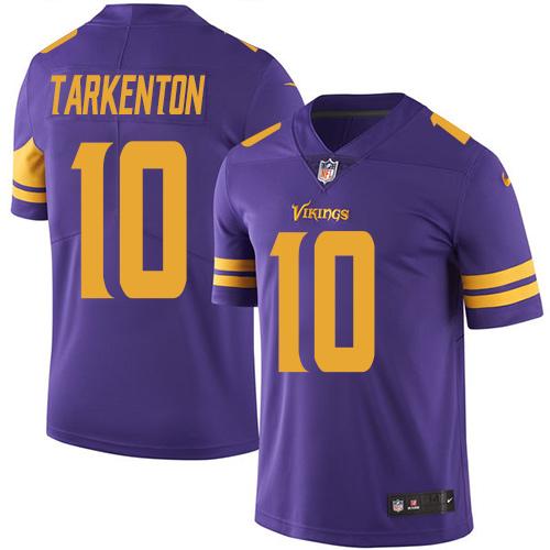 Vikings #10 Fran Tarkenton Purple Men's Stitched Limited Rush Jersey cheap jerseys for sale - CheapJerseys.Shop