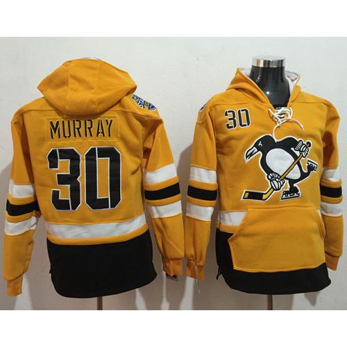 Pittsburgh Penguins #30 Matt Murray Gold Sawyer Hooded Sweatshirt 2017 Stadium Series Stitched Jersey Men's cheap jerseys for sale - CheapJerseys.Shop