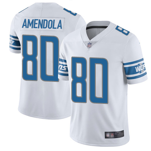 Detroit Lions #80 Danny Amendola White Men's Stitched Vapor Untouchable Limited Jersey Men's cheap jerseys for sale - CheapJerseys.Shop
