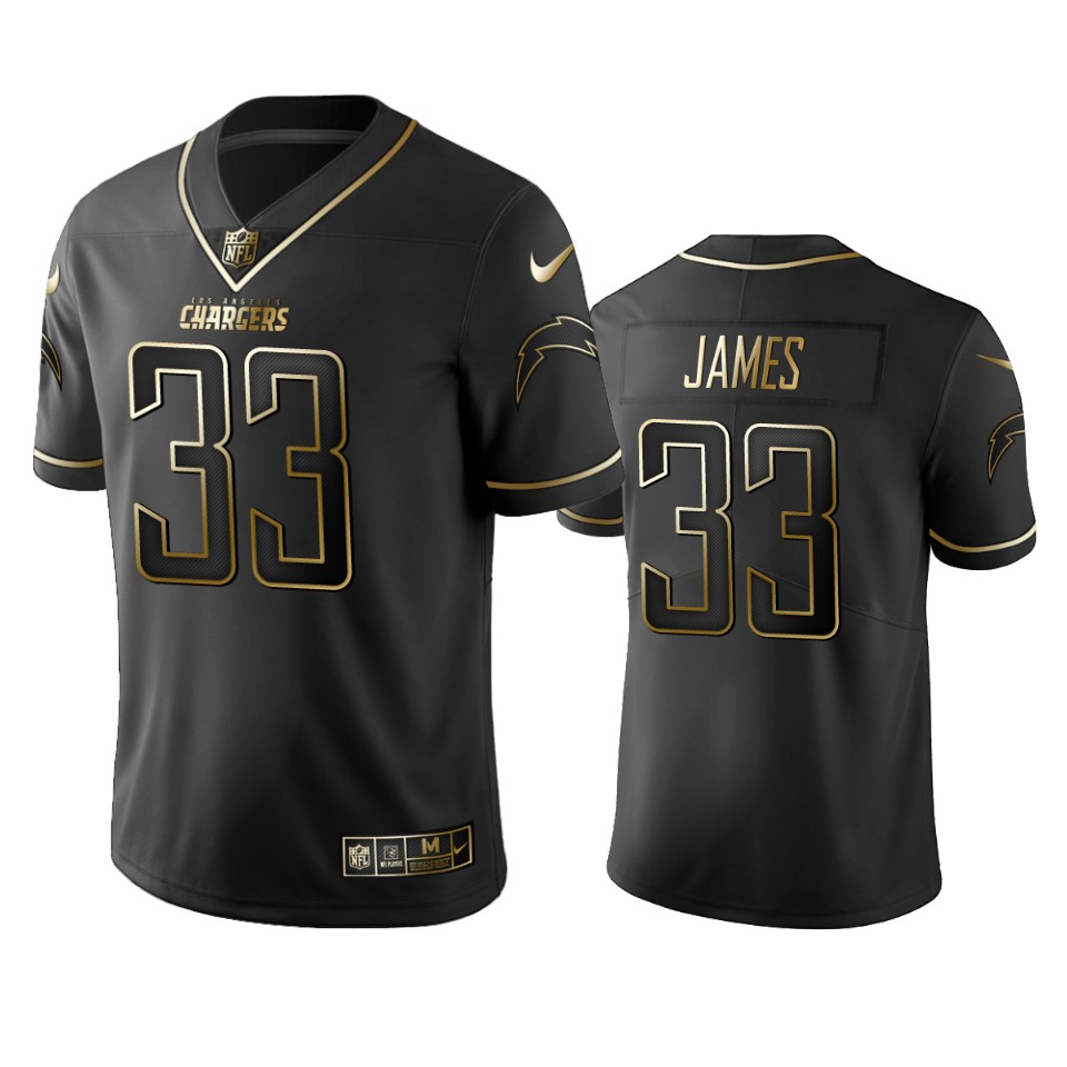 Chargers #33 Derwin James Men's Stitched Vapor Untouchable Limited Black Golden Jersey cheap jerseys for sale - CheapJerseys.Shop
