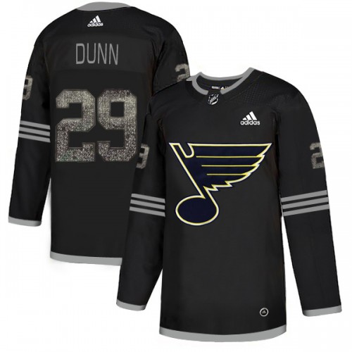 St. Louis Blues #29 Vince Dunn Black Authentic Classic Stitched Jersey Men's cheap jerseys for sale - CheapJerseys.Shop