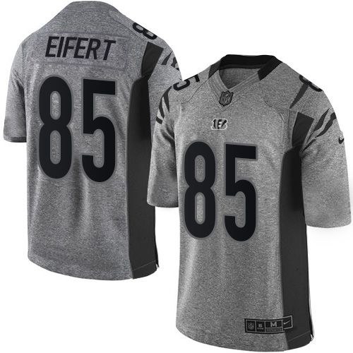 Cincinnati Bengals #85 Tyler Eifert Gray Men's Stitched Limited Gridiron Gray Jersey Men's cheap jerseys for sale - CheapJerseys.Shop
