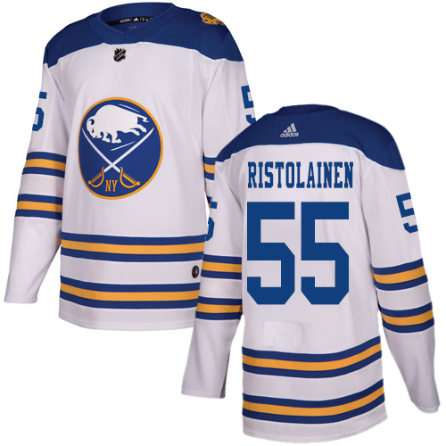 Buffalo Sabres #55 Rasmus Ristolainen White Authentic 2018 Winter Classic Stitched Jersey Men's cheap jerseys for sale - CheapJerseys.Shop