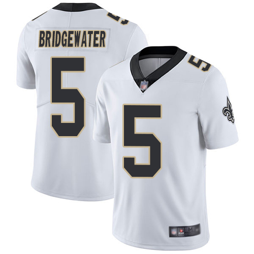 New Orleans Saints #5 Teddy Bridgewater White Men's Stitched Vapor Untouchable Limited Jersey Men's cheap jerseys for sale - CheapJerseys.Shop
