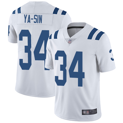 Indianapolis Colts #34 Rock Ya-Sin White Youth Stitched Vapor Untouchable Limited Jersey Youth cheap jerseys for sale - CheapJerseys.Shop
