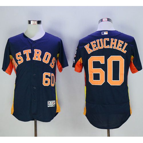 Houston Astros #60 Dallas Keuchel Navy Blue Flexbase Authentic Collection Stitched Jersey Men's cheap jerseys for sale - CheapJerseys.Shop