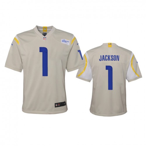 Los Angeles Los Angeles Rams #1 Desean Jackson Youth Game Jersey - Bone Youth cheap jerseys for sale - CheapJerseys.Shop