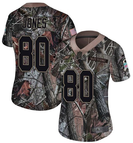 Eagles #80 Julio Jones Camo Women's Stitched Limited Rush Realtree Jersey cheap jerseys for sale - CheapJerseys.Shop