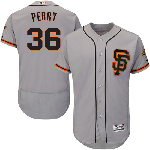 San Francisco Giants #36 Gaylord Perry Grey Flexbase Authentic Collection Road 2 Stitched Jersey Men's cheap jerseys for sale - CheapJerseys.Shop
