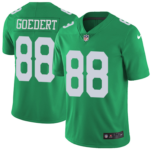 Eagles #88 Dallas Goedert Green Men's Stitched Limited Rush Jersey cheap jerseys for sale - CheapJerseys.Shop