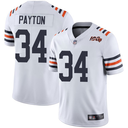 Bears #34 Walter Payton White Alternate Youth Stitched Vapor Untouchable Limited 100th Season Jersey cheap jerseys for sale - CheapJerseys.Shop