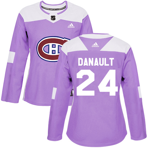 Montreal Canadiens #24 Phillip Danault Purple Authentic Fights Cancer Women's Stitched Jersey Womens cheap jerseys for sale - CheapJerseys.Shop