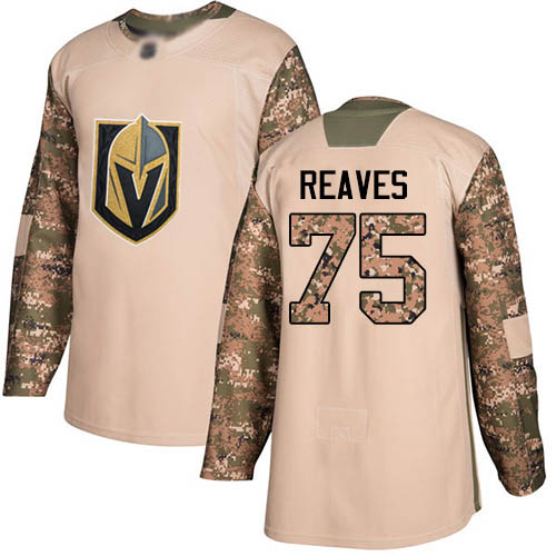 Golden Vegas Golden Knights #75 Ryan Reaves Camo Authentic 2017 Veterans Day Stitched Jersey Men's cheap jerseys for sale - CheapJerseys.Shop