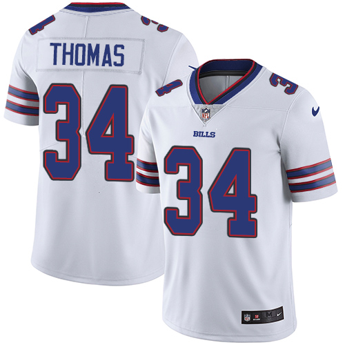 Buffalo Bills #34 Thurman Thomas White Youth Stitched Vapor Untouchable Limited Jersey Youth cheap jerseys for sale - CheapJerseys.Shop