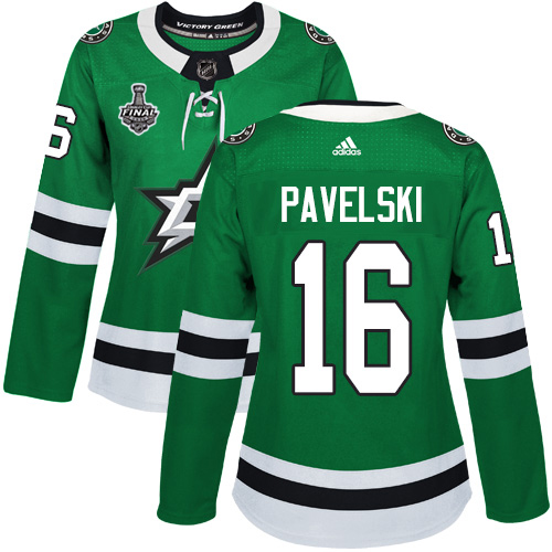 Dallas Stars #16 Joe Pavelski Green Home Authentic Women's 2020 Stanley Cup Final Stitched Jersey Womens cheap jerseys for sale - CheapJerseys.Shop