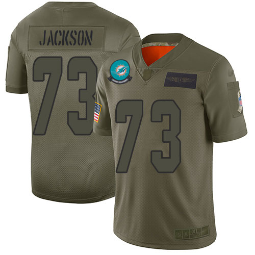 Miami Dolphins #73 Austin Jackson Camo Youth Stitched Limited 2019 Salute To Service Jersey Youth cheap jerseys for sale - CheapJerseys.Shop