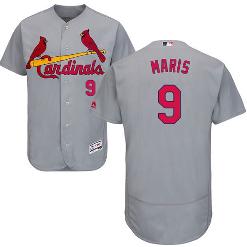 St.Louis Cardinals #9 Roger Maris Grey Flexbase Authentic Collection Stitched Jersey Men's cheap jerseys for sale - CheapJerseys.Shop