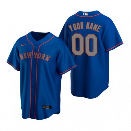 Men Women Youth Toddler All Size New York Mets Custom Royal Stitched Cool Base Road Jersey cheap jerseys for sale - CheapJerseys.Shop