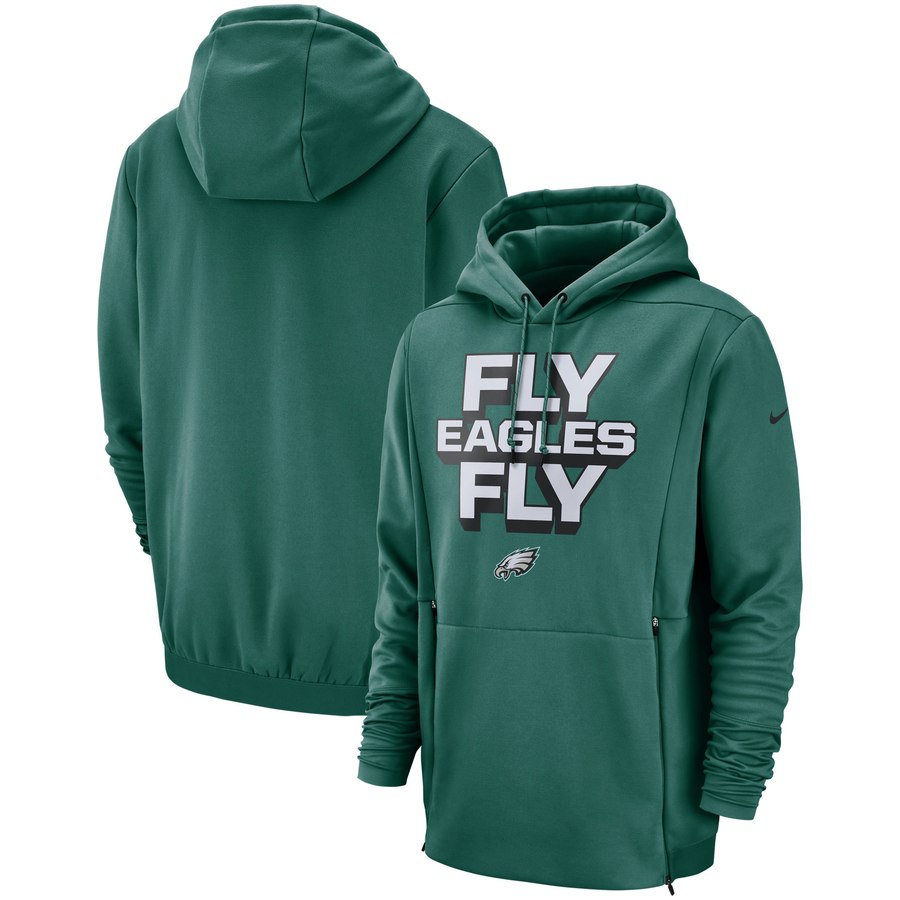 Philadelphia Eagles Sideline Local Lockup Pullover Hoodie Midnight Green cheap jerseys for sale - CheapJerseys.Shop