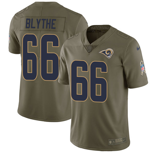 Los Angeles Rams #66 Austin Blythe Olive Youth Stitched Limited 2017 Salute To Service Jersey Youth cheap jerseys for sale - CheapJerseys.Shop