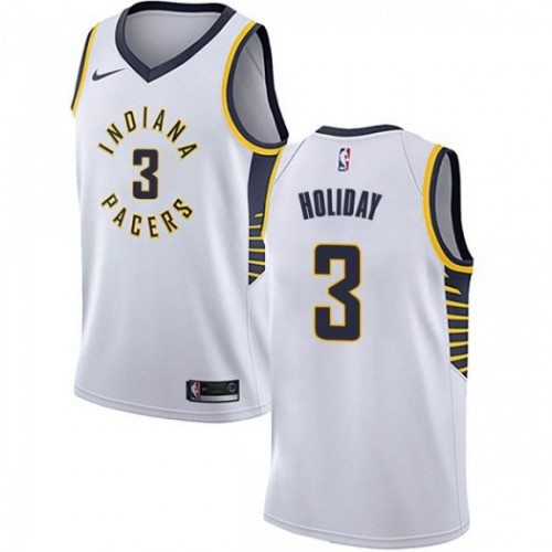 Indiana Pacers #3 Aaron Holiday White Womens Swingman Association Edition Jersey Womens cheap jerseys for sale - CheapJerseys.Shop