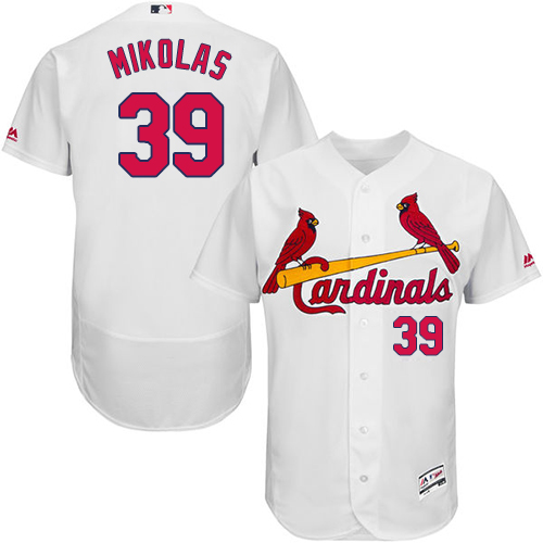 St.Louis Cardinals #39 Miles Mikolas White Flexbase Authentic Collection Stitched Jersey Men's cheap jerseys for sale - CheapJerseys.Shop