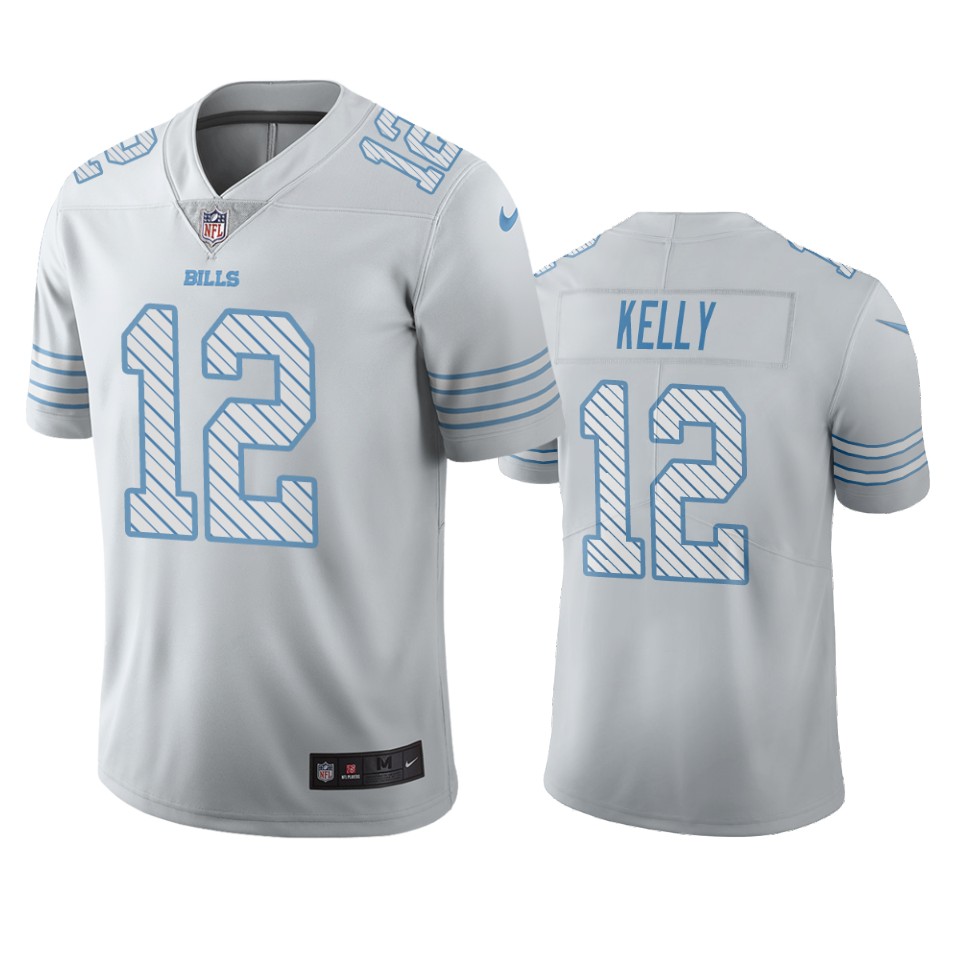 Buffalo Bills #12 Jim Kelly White Vapor Limited City Edition Jersey cheap jerseys for sale - CheapJerseys.Shop