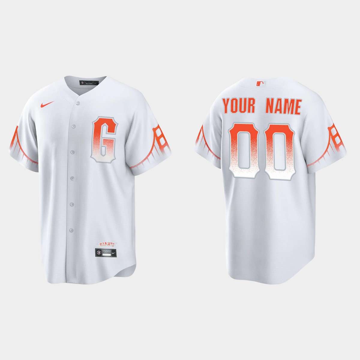 Men Women Youth San Francisco Giants Custom 2021 City Connect White Fan's Version Jersey cheap jerseys for sale - CheapJerseys.Shop
