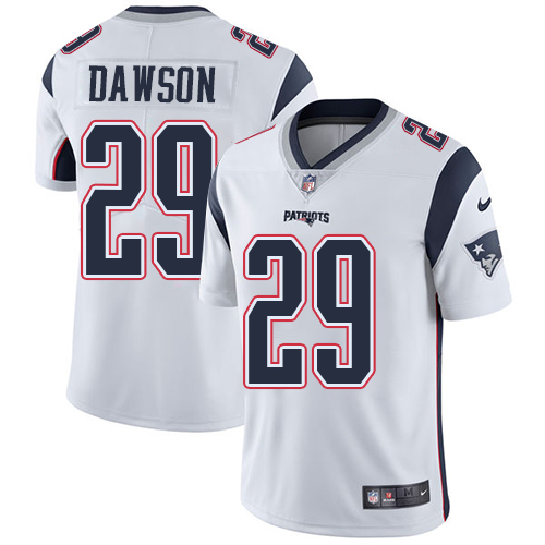 New England Patriots #29 Duke Dawson White Men's Stitched Vapor Untouchable Limited Jersey Men's cheap jerseys for sale - CheapJerseys.Shop