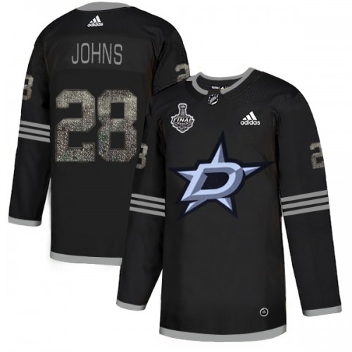 Dallas Stars #28 Stephen Johns Black Authentic Classic 2020 Stanley Cup Final Stitched Jersey Men's cheap jerseys for sale - CheapJerseys.Shop
