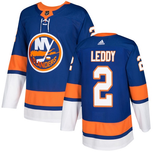 New York Islanders #2 Nick Leddy Royal Blue Home Authentic Stitched Jersey Men's cheap jerseys for sale - CheapJerseys.Shop